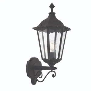 Traditional Victorian Style Lantern Wall Light 60W E27 Endon Burford 76546 - Picture 1 of 6
