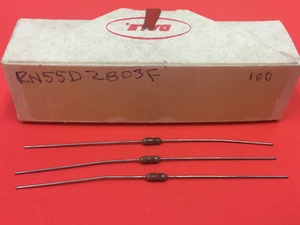 Vishay Dale -  P/N: RN55D-2803F - ohm Resistors - Qty. 100 - NEW  - Picture 1 of 1