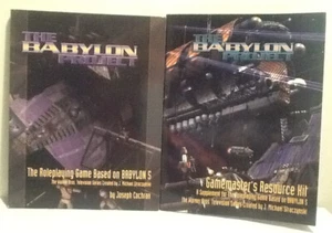 The Babylon 5 Project RPG + GM Kit Screen GOOD 1998 Vintage Chameleon Eclectic - Picture 1 of 4