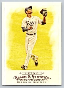 2009 Topps Allen & Ginter #190 B.J. Upton Tampa Bay Rays - Picture 1 of 2