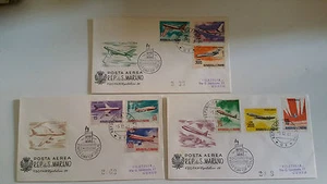 Ersttagsumschläge - LUFTPOST .REP.SAN MARINO - MODERNE FLUGZEUGE - Bild 1 von 1