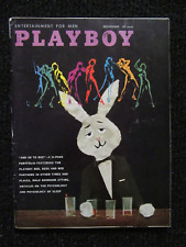 Vintage Playboy Magazine November 1959 Tight Complete Flat Book! See Pics!