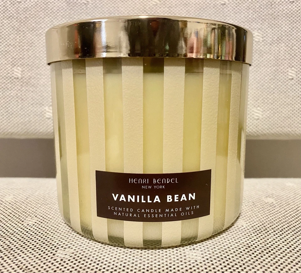 Henri Bendel 14.5oz. *VANILLA BEAN* 3 Wick TEST Candle - Image 1 of 1