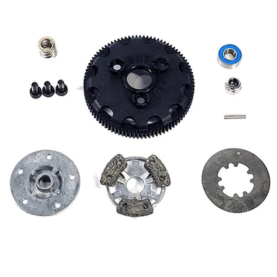 Se adapta a Traxxas Rustler 2x2 Transmisión Zapatilla Embrague Spur Gear 90T XL-5 Stampede Foto 1 de 4