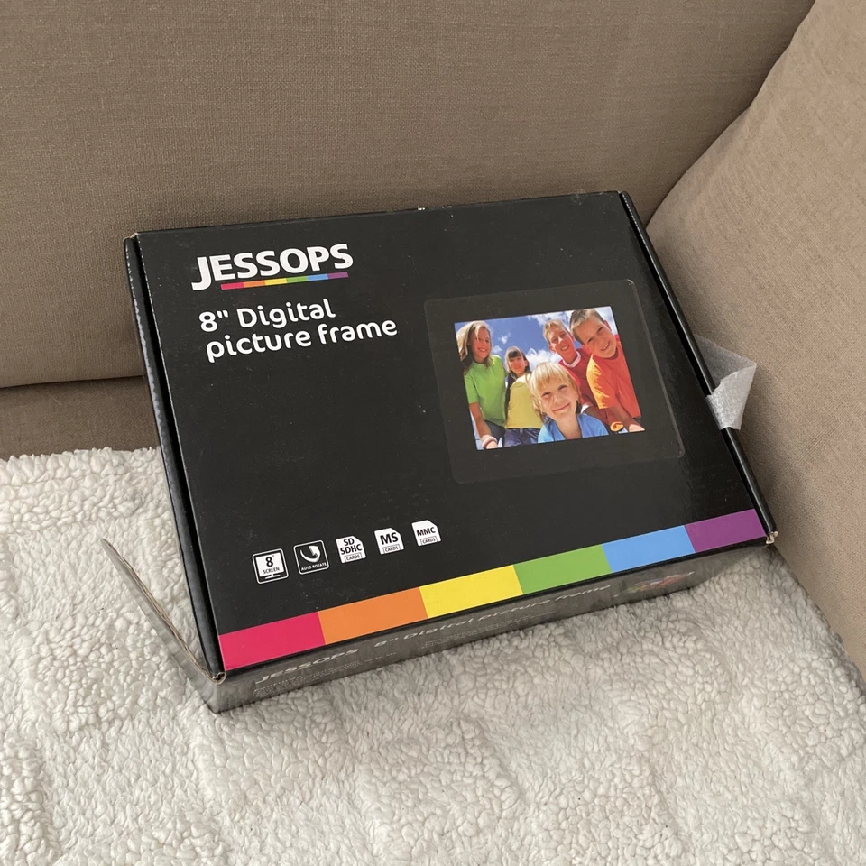 Jessops 8" Digital Picture Frame Boxed And Unused. - Image 1 of 1
