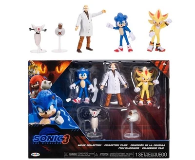 Figuras de acción de la película Sonic 3 de 2,5 pulgadas figura de juguete de coleccionista de películas paquete múltiple,... Foto 1 de 4