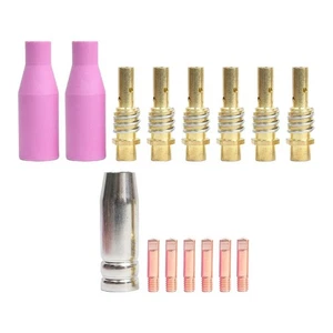 15PCS Nozzles Copper Holders Contact Nozzles 1.0mm Contact Tip Holders - Picture 1 of 10