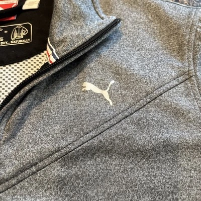 Chaqueta ligera grande Puma con cremallera para hombre Foto 1 de 4