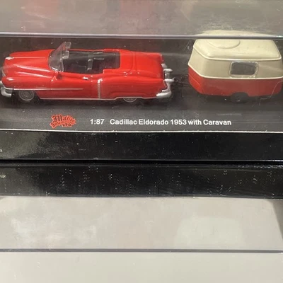 Malibu International 1:87 Caravan 1953 Cadillac Eldorado Die Cast NIB - Image 1 of 4