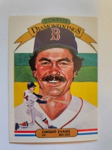 1982 DONRUSS DIAMOND KINGS DWIGHT EVANS #7 NM - Picture 1 of 1