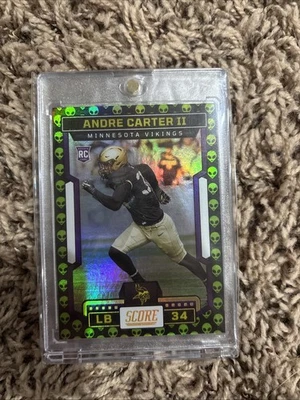2023 Score - Rookies Andre Carter II #375 Extraterrestrial (RC) Case Hit - Image 1 of 2