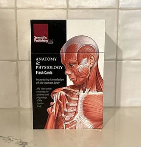 Anatomy and Physiology Flash Cards Scientific Publishing Box Set - Picture 1 of 4