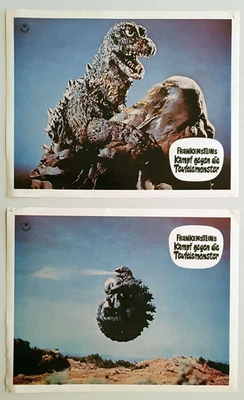 Godzilla - Frankensteins Kampf gegen die Teufelsmonster - Sieben Aushangfotos - Bild 1 von 4