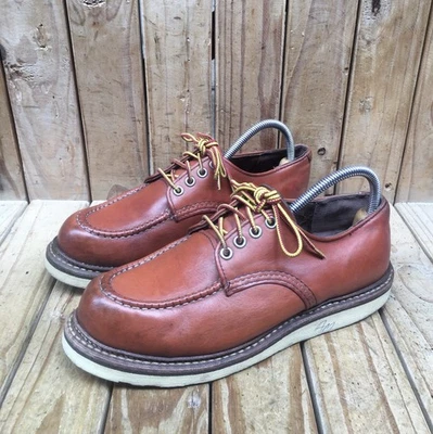 Red Wing 8103 Marrón Oro Russet Portage Clásico Oxford Zapatos US 8 D UK 7... - Imagen 1 de 4