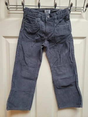 Old Navy Gray Corduroy Pants Boys Size 5T  100% Cotton Adjustable Waist - Image 1 of 4