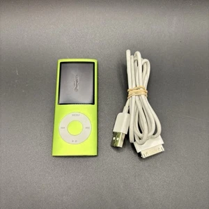 Reproductor MP3 Apple iPod Nano 4ta Generación A1285 Verde 8 GB Reproducción - Enciende - Imagen 1 de 3