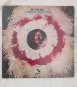 Jim Pepper, Pepper's Pow Wow, Atlantic Label - Picture 1 of 10