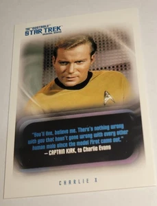 Vintage Star Trek TOS Quotable Card #88 Kirk Charlie X Rittenhouse Spock McCoy - Picture 1 of 4