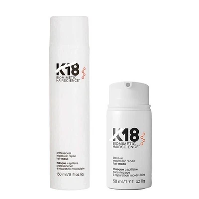 COME MOSTRATO 🔥K18# Haarmaske Maschera riparatrice molecolare senza risciacquo 50 ml/150 ml