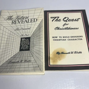 Vintage The Future Revealed Kenneth H Wells Christian Prophecy 1970 Softcover Bo - Bild 1 von 19
