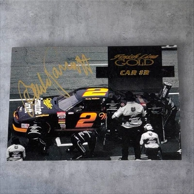 Buddy Parrott 1994 FINISH LINE GOLD AUTOGRAPHED RACING PACK PULLED NASCAR card - Image 1 of 2