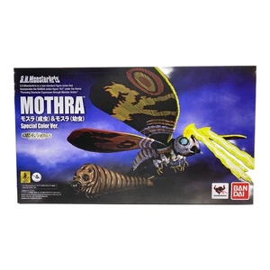 BANDAI S.H. Monster Arts Mothra Adult & Larva Special Color Ver Figure 2017 New - Picture 1 of 6