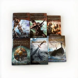 RANGER'S APPRENTICE  Chronicles Brotherhood John Flanagan books HC & 1 SC - Picture 1 of 6