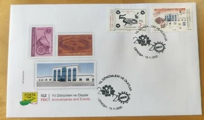 2020 Turkiye Turkey Together Fight Virus Pandemic Medical Frontliner Stamp FDC - Image 1 of 4