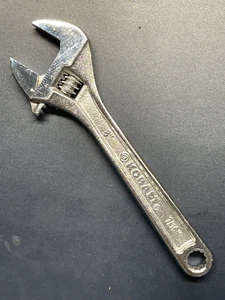 KOBALT Adjustable Wrench 8" Extra Wide Jaw 1-3/16" - Picture 1 of 6