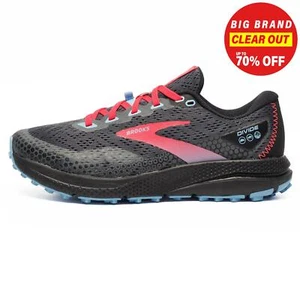 Brooks Divide 3 Womens Outdoor All Terrain Trail Running Shoes Trainers Black - Picture 1 of 5