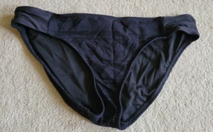 Nuevo con etiquetas Kenneth Cole Negro Pestaña Lateral Parte Inferior Talla Grande Sexy Elegante Imprescindible - Imagen 1 de 5