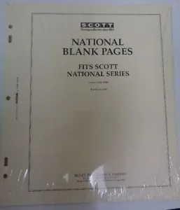 Scott National blank pages stamp collection NEWunopened pack 20 ACC120 Border B - Picture 1 of 1