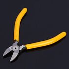 5" Electric Wire Cutter Side Cutting Diagonal Pliers Hand Tool Yellow