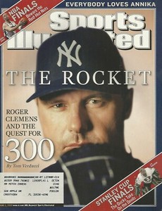 NEW YORK YANKEES ROGER CLEMENS 2003 SPORTS ILLUSTRATED 7X CY YOUNG 11X ALL STAR