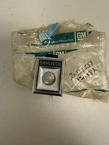 NOS Buick Skylark Trunk Lock Escutcheon 20131551  1980's? - Picture 1 of 4