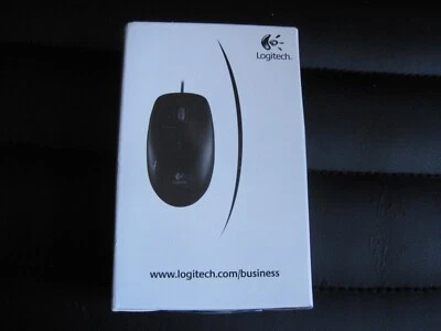 Logitech B100 Corded Mouse Wired USB Mouse for Computers and laptops, Black - Image 1 of 4
