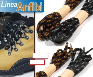 LACCI SCARPE CALZATURE ANFIBI STIVALI TREKKING MONTAGNA LAVORO 120 CM BOOT - Foto 1 di 2