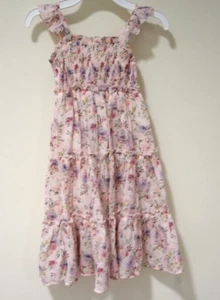 NWT Cheeky Plum Tiered Floral Dress Girl's Size 12 - Picture 1 of 2
