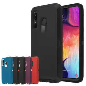 Nuovo lotto/7 custodie Defender + fondina per Samsung Galaxy A20 / A30 ingrosso - Foto 1 di 5