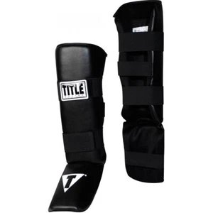 Title MMA Vinyl Shin Instep Guards-Adult - Picture 1 of 1