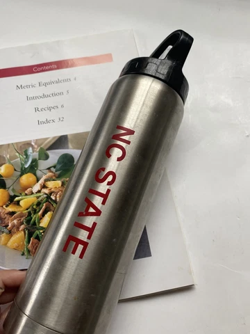 NC State 32oz Stainless Steel Insulated Tumbler Bottle Cover