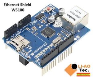 Hochwertiges Ethernet Shield W5100 für Arduino - Bild 1 von 7