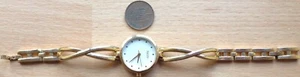 Oasis Watch - Gold Coloured Metal Strap - Picture 1 of 1