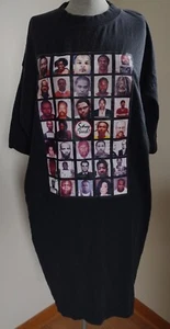 Vintage Mugshot Rap Hip Hop 4XL T Shirt Tupac Mike Tyson Snoop Dogg - Picture 1 of 9