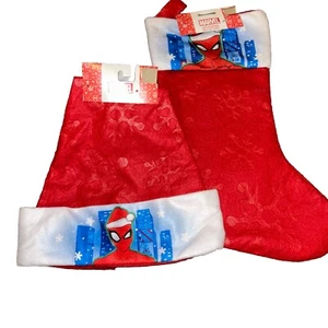 Marvel Avengers Spider-man Santa Hat & Christmas Stocking🎄🎅Fast Shipping! - Picture 1 of 3