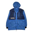 Montbell Mountain Jacket Entrant Hooded Parka Thinsulate Mens Blue Size Large L