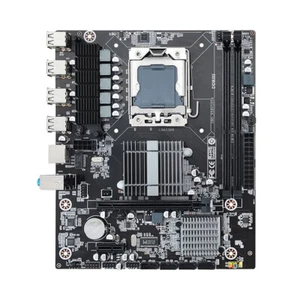 X58 Mainboard Kit DDR3 Speicher LGA 1366 Computer Mainboard Support E5640 SATA - Bild 1 von 6
