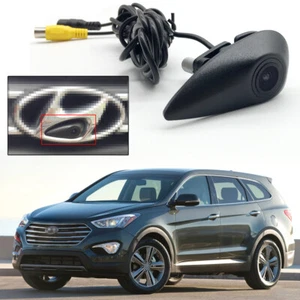 Car Front View Camera Logo Embedded CCD for Hyundai Santa Fe 2013-2017 14 15 16 - Picture 1 of 9
