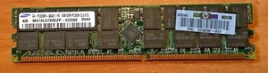 Memory Module HP / Samsung 2GB DDR PC3200 CL3 ECC - Bild 1 von 3