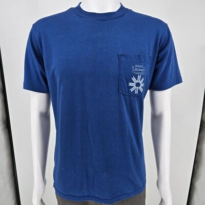 复古 20 世纪 80 年代末 90 年代初肯塔基扫盲委员会口袋 T 恤 (M/L) — 第 1/4 张图片